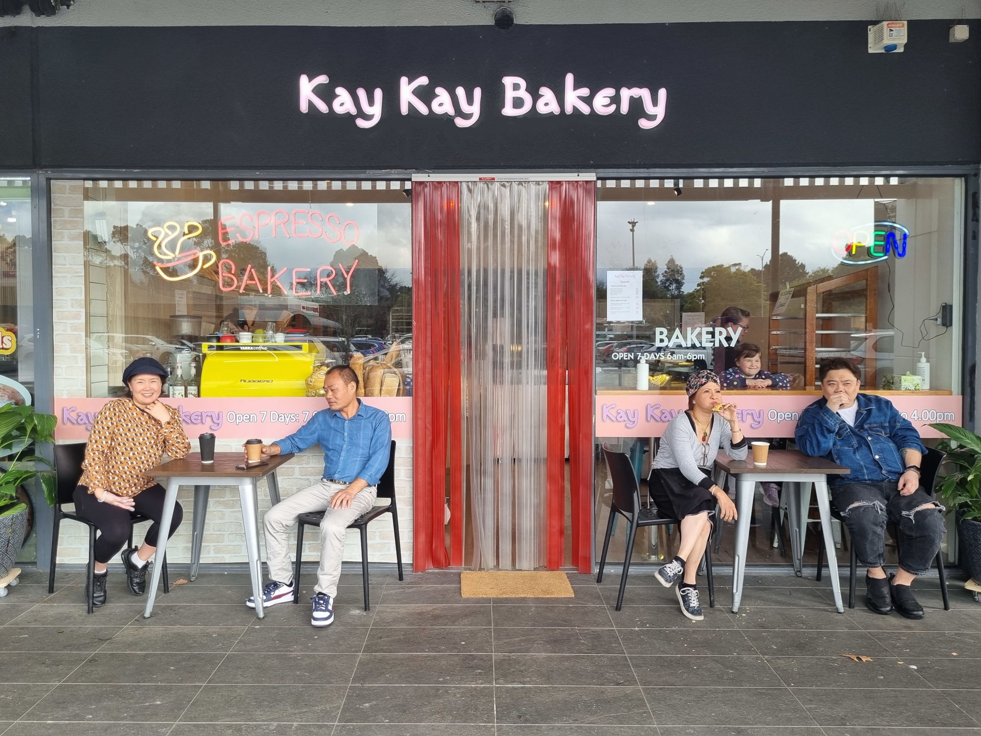 Kay Kay Bakery front of shop